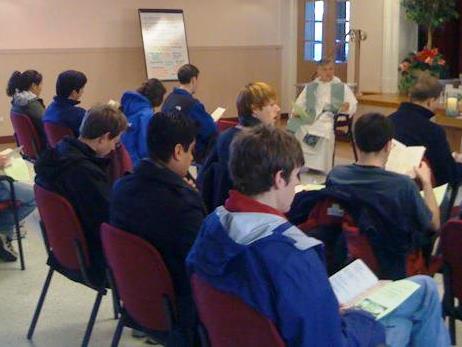 2012 - Jan 28-29: Winter Grad Retreat Mass