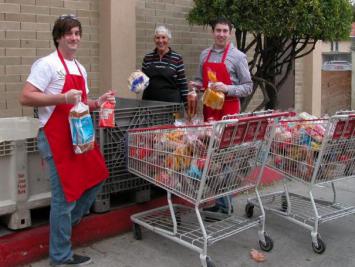 2011 Thanksgiving at St. Anthony's Soup Kitchen - Loading Shopping Carts 2011 Thanksgiving at St. Anthony's Soup Kitchen - Loading Shopping Carts