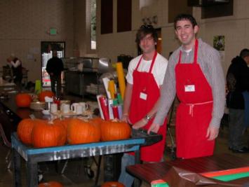 2011 Thanksgiving at St. Anthony's Soup Kitchen - Pumpkins on Cart 2011 Thanksgiving at St. Anthony's Soup Kitchen - Pumpkins on Cart