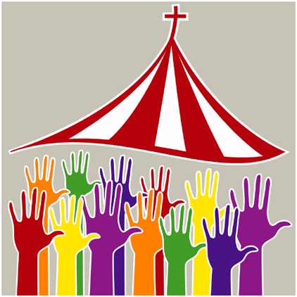 Ministry Fair: Tent and Hands